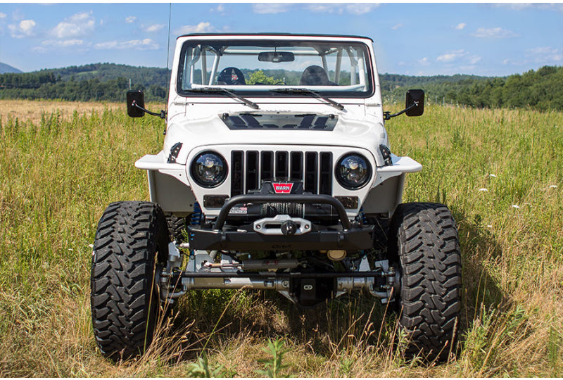 ORFAB Stubby Front Bumper with Warn Zeon 10s Platinum 