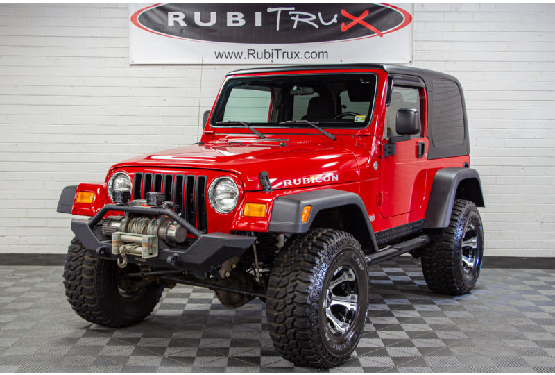 Pre-Owned 2005 Jeep Wrangler TJ Rubicon Flame Red - SOLD