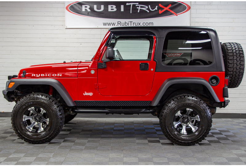 Pre-Owned 2005 Jeep Wrangler TJ Rubicon Flame Red - SOLD