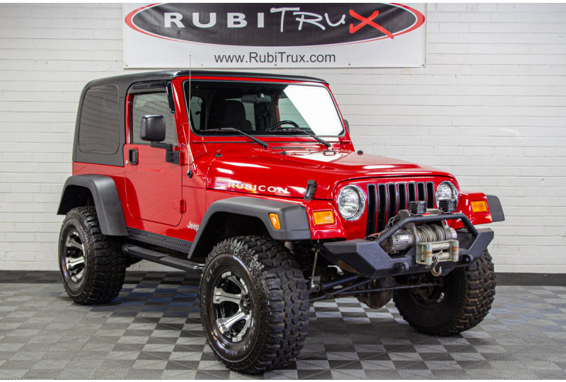 Pre-Owned 2005 Jeep Wrangler TJ Rubicon Flame Red - SOLD