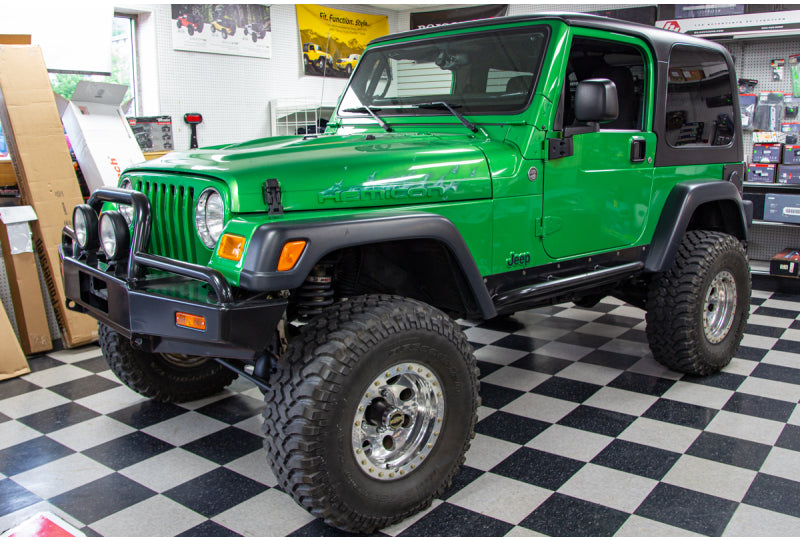 2005 Jeep Wrangler TJ Rubicon HEMI Electric Lime Green - SOLD