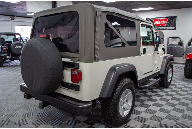 Pre-Owned 2005 Wrangler TJ Unlimited Rubicon Stone White - SOLD