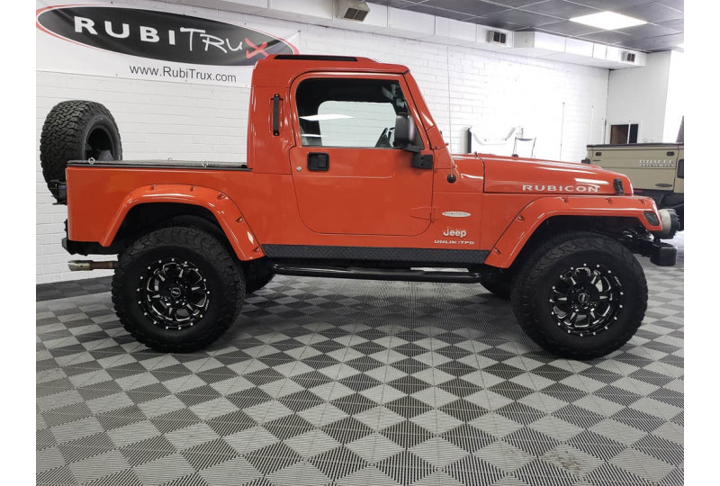Pre-Owned 2006 Jeep Wrangler Rubicon Unlimited RubiTrux Conversion Orange - SOLD