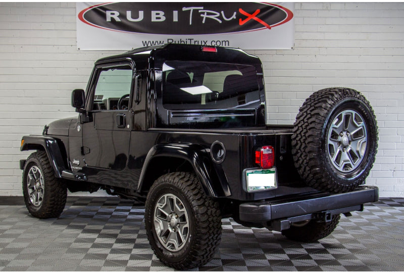 2006 Jeep Wrangler TJ Unlimited RubiTrux Conversion Black - SOLD