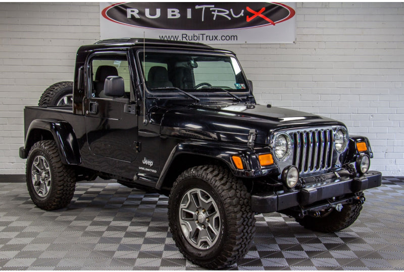 2006 Jeep Wrangler TJ Unlimited RubiTrux Conversion Black - SOLD