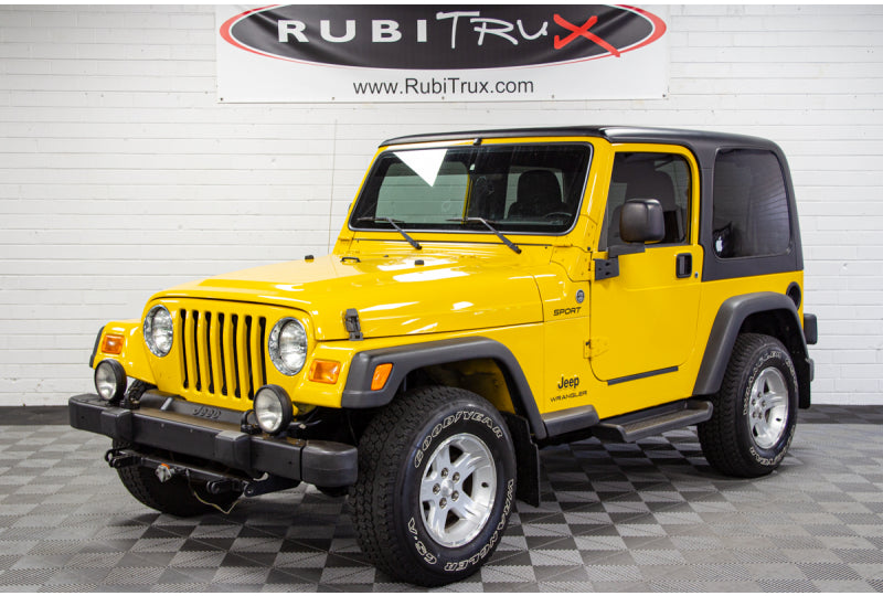 2006 Jeep Wrangler Sport TJ Solar Yellow - SOLD