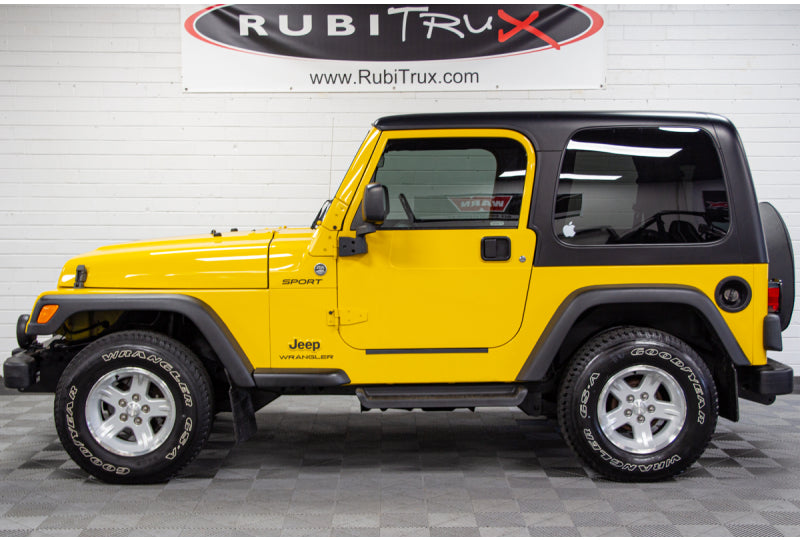 2006 Jeep Wrangler Sport TJ Solar Yellow - SOLD