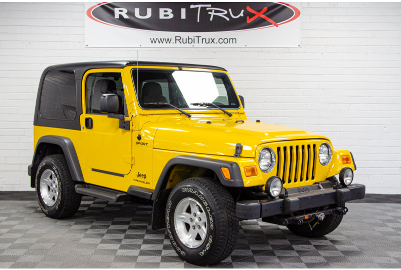 2006 Jeep Wrangler Sport TJ Solar Yellow - SOLD