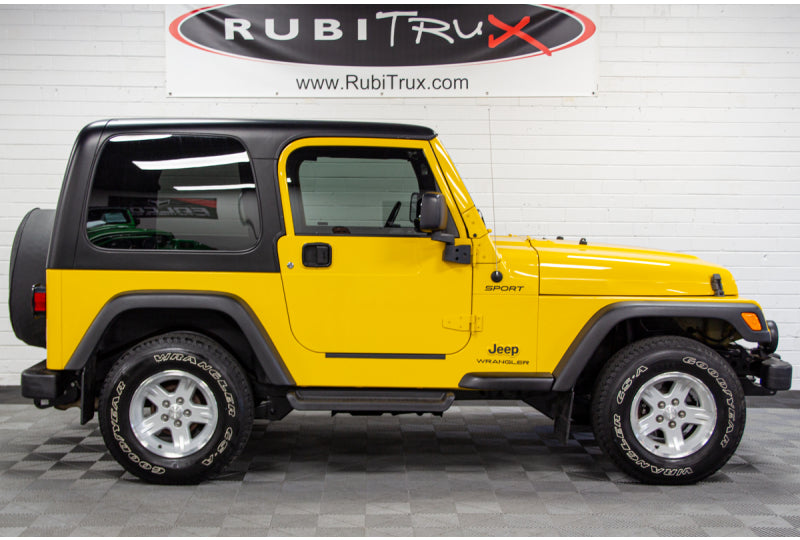 2006 Jeep Wrangler Sport TJ Solar Yellow - SOLD