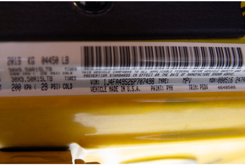 2006 Jeep Wrangler Sport TJ Solar Yellow - SOLD