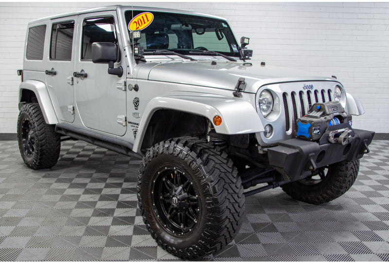 2011 Jeep Wrangler JK Unlimited 70th Anniversary Edition Bright Silver - SOLD