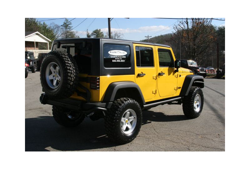 2011 Yellow Jeep Wrangler JK Rubicon Unlimited - SOLD