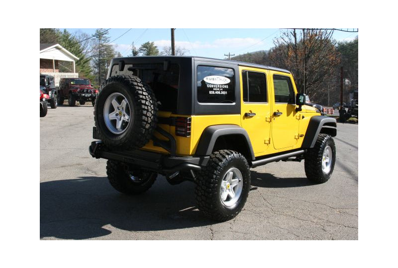 2011 Yellow Jeep Wrangler JK Rubicon Unlimited - SOLD