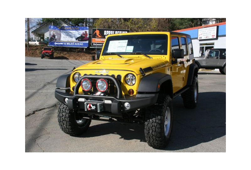 2011 Yellow Jeep Wrangler JK Rubicon Unlimited - SOLD