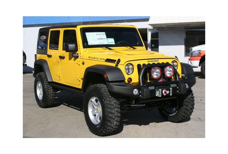 2011 Yellow Jeep Wrangler JK Rubicon Unlimited - SOLD