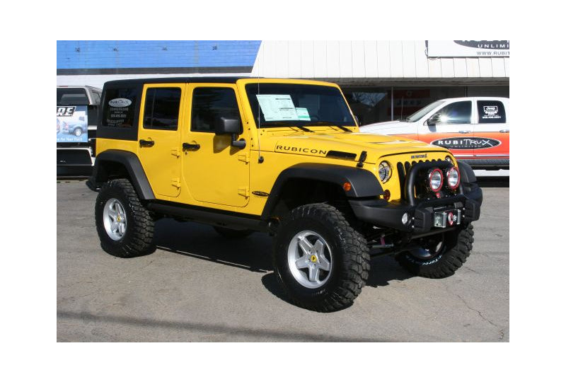 2011 Yellow Jeep Wrangler JK Rubicon Unlimited - SOLD