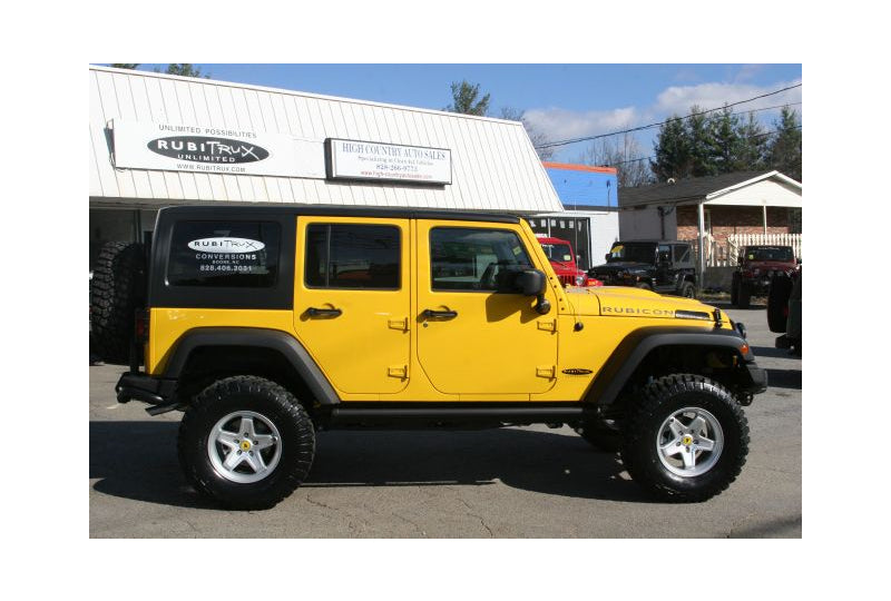 2011 Yellow Jeep Wrangler JK Rubicon Unlimited - SOLD