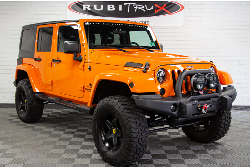 2012 Jeep Wrangler Sahara Unlimited Orange - SOLD