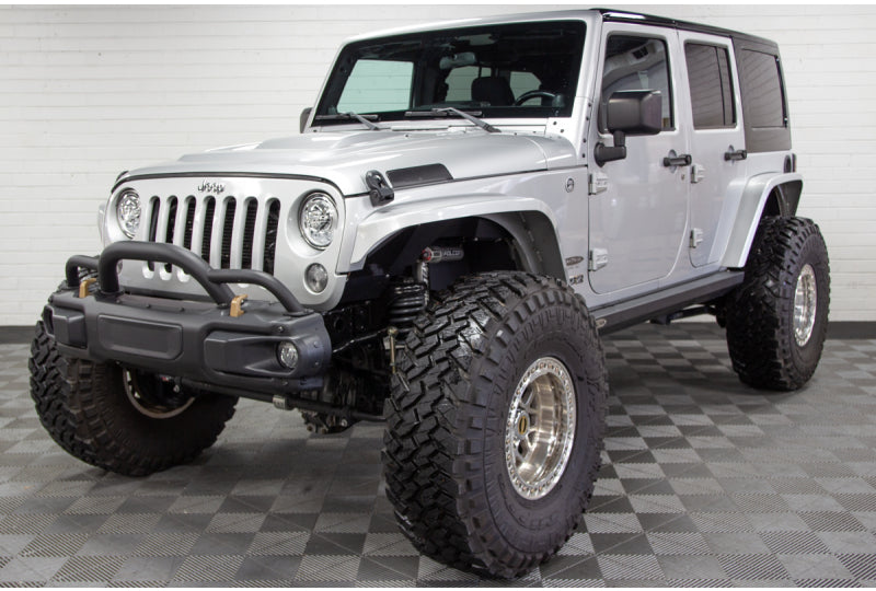 2012 Jeep Wrangler JK Unlimited HEMI Bright Silver - SOLD