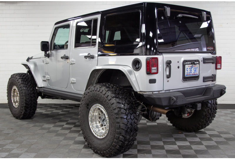 2012 Jeep Wrangler JK Unlimited HEMI Bright Silver - SOLD