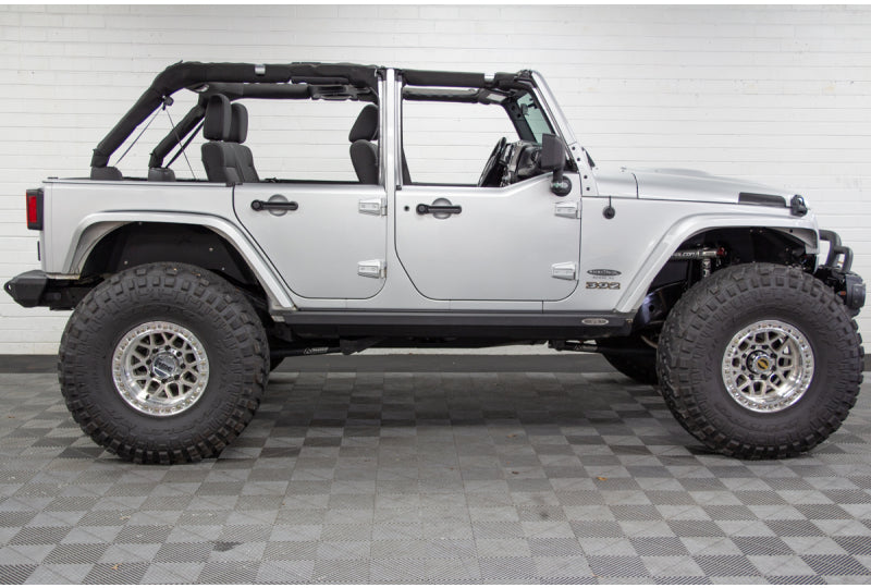 2012 Jeep Wrangler JK Unlimited HEMI Bright Silver - SOLD