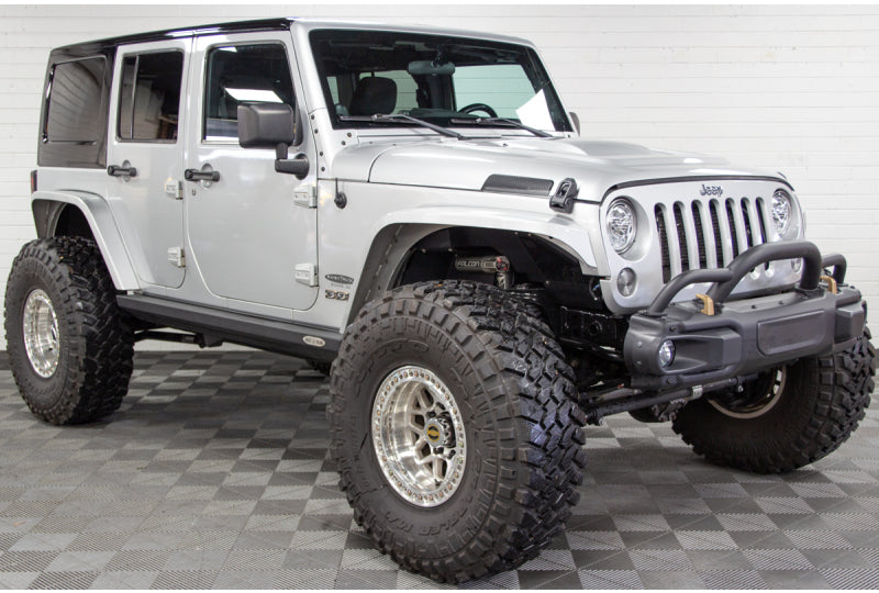 2012 Jeep Wrangler JK Unlimited HEMI Bright Silver - SOLD