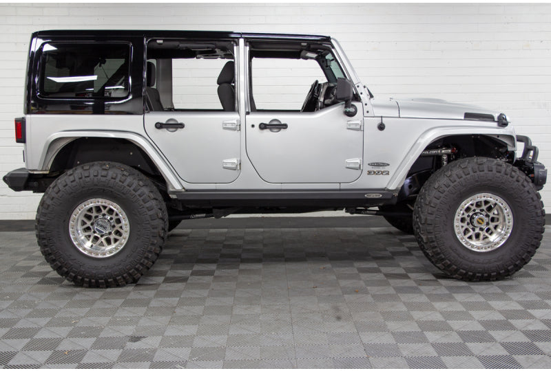 2012 Jeep Wrangler JK Unlimited HEMI Bright Silver - SOLD