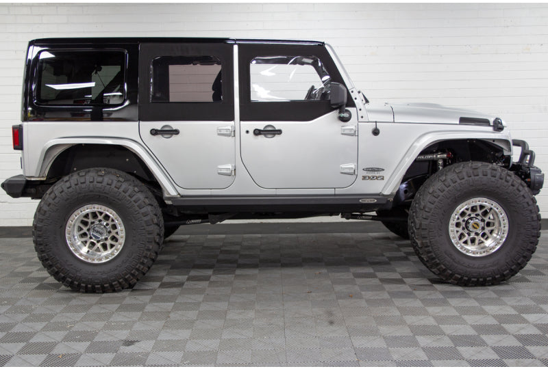 2012 Jeep Wrangler JK Unlimited HEMI Bright Silver - SOLD