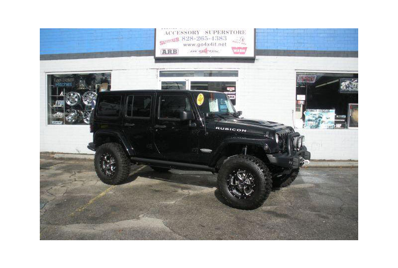 2012 Black Jeep Wrangler Unlimited Rubicon - SOLD