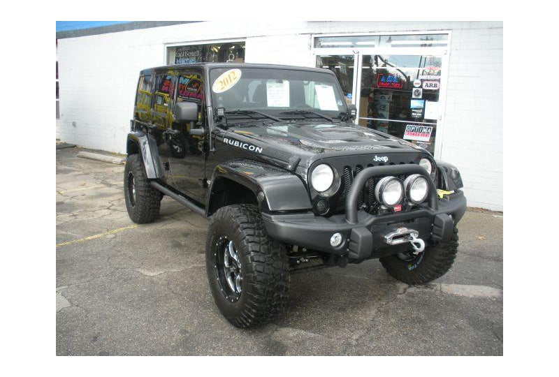 2012 Black Jeep Wrangler Unlimited Rubicon - SOLD