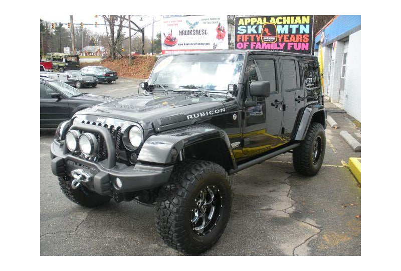 2012 Black Jeep Wrangler Unlimited Rubicon - SOLD