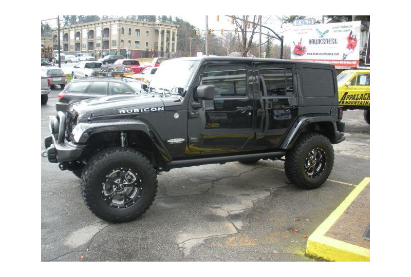 2012 Black Jeep Wrangler Unlimited Rubicon