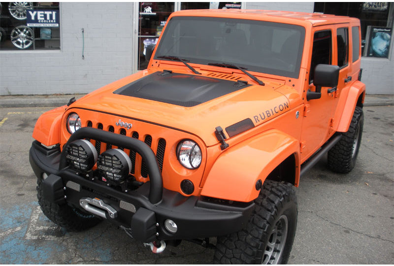 2012 Orange Jeep Wrangler Unlimited Rubicon - SOLD
