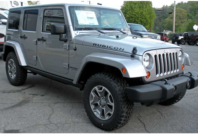 2013 Custom Jeep Wrangler Rubicon Billet Silver Metallic - SOLD