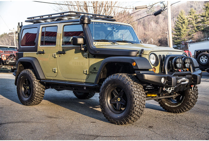 Pre-Owned Commando Green 2013 Jeep Wrangler Rubicon with 300 Miles!