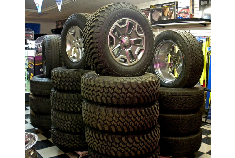 2017 Jeep Wrangler Rubicon Wheels and Tires