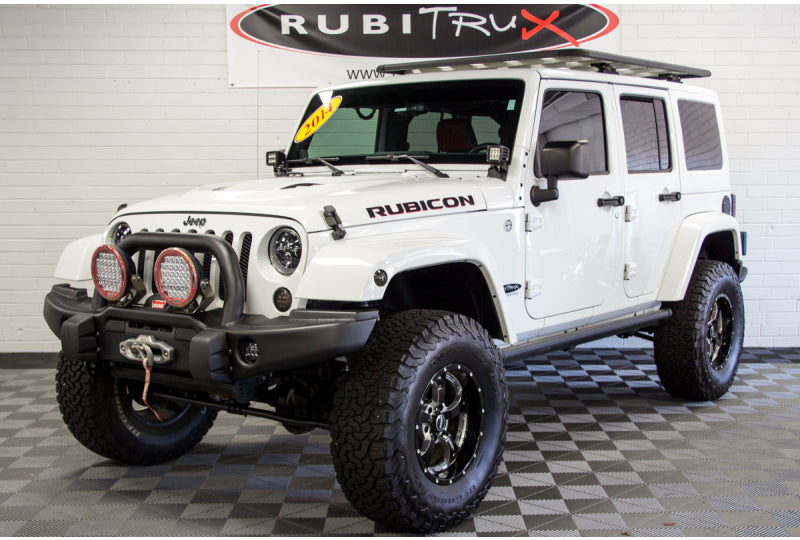 2014 Jeep Wrangler Rubicon Unlimited White - SOLD