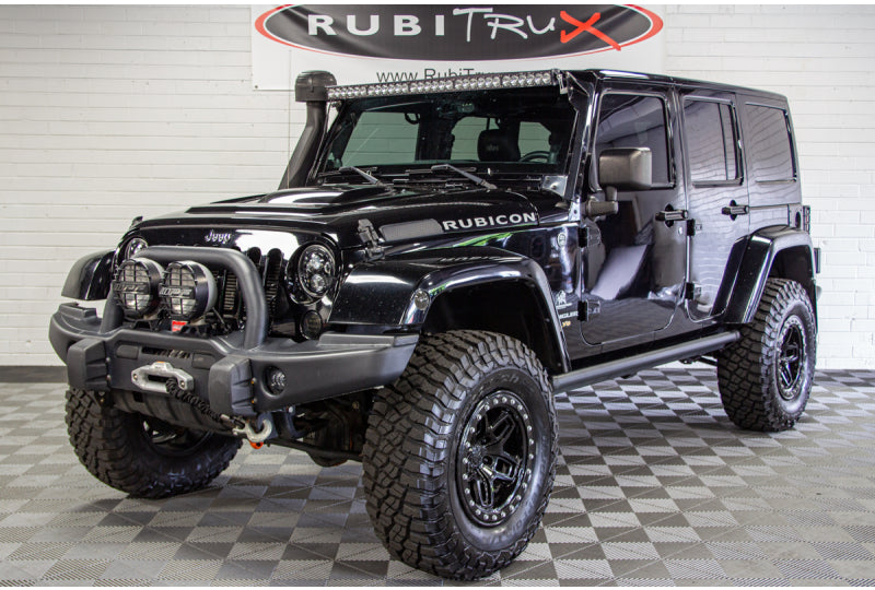 2014 Jeep Wrangler Unimited Rubicon AEV JK350 Black - SOLD