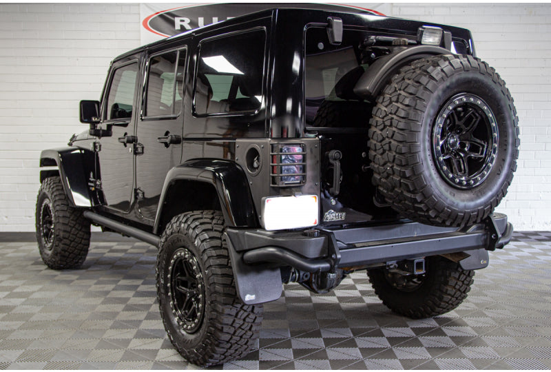 2014 Jeep Wrangler Unimited Rubicon AEV JK350 Black - SOLD