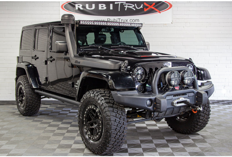 2014 Jeep Wrangler Unimited Rubicon AEV JK350 Black - SOLD