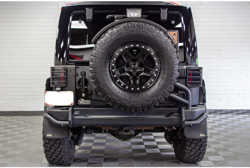 2014 Jeep Wrangler Unimited Rubicon AEV JK350 Black - SOLD