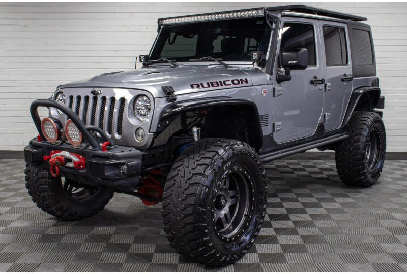 2014 Jeep Wrangler JK Unlimited Rubicon Billet Silver - SOLD