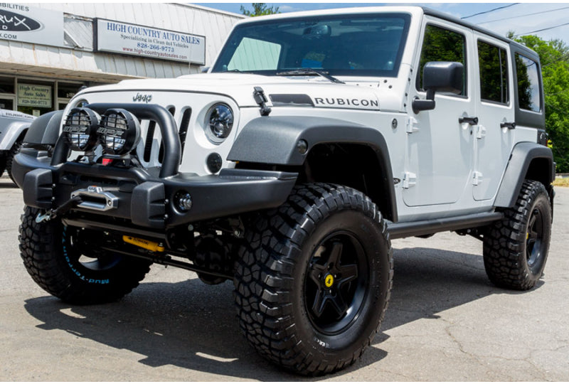 2014 Custom HEMI White Jeep Rubicon Unlimited - SOLD