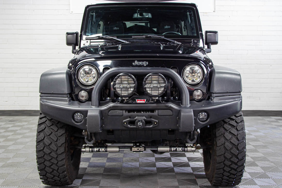 2015 Jeep Wrangler JKUR AEV JK350 HEMI Hard Top Black - SOLD