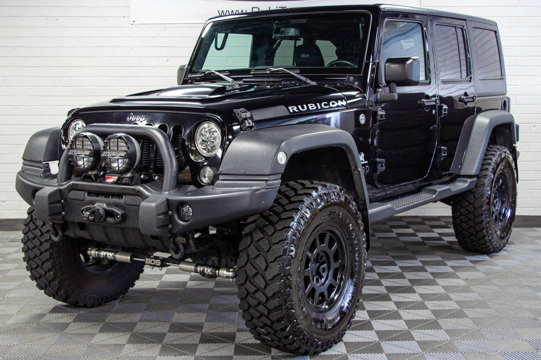 2015 Jeep Wrangler JKUR AEV JK350 HEMI Hard Top Black - SOLD