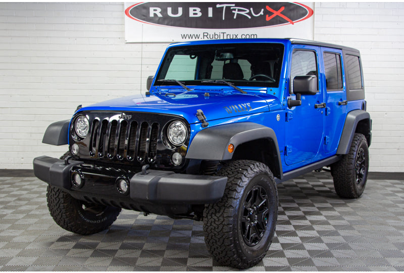 2015 Jeep Wrangler JK Unlimited Willys Hydro Blue - SOLD