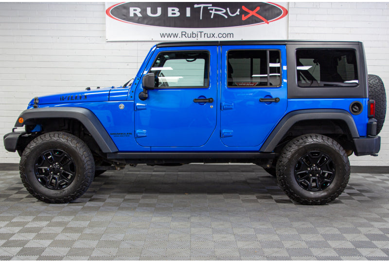 2015 Jeep Wrangler JK Unlimited Willys Hydro Blue - SOLD