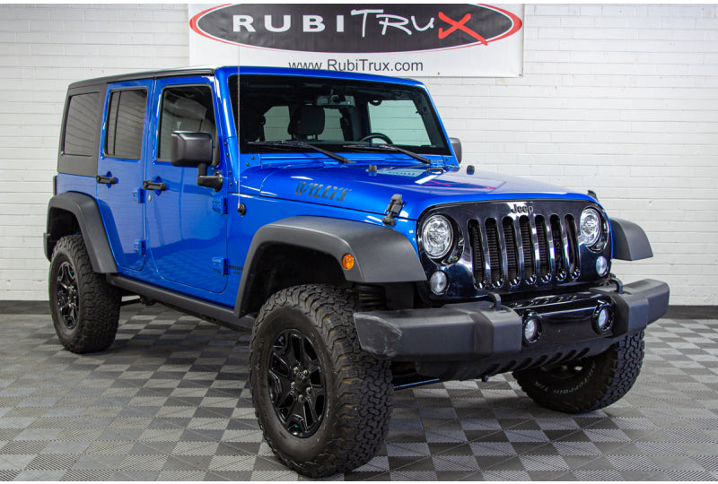 2015 Jeep Wrangler JK Unlimited Willys Hydro Blue - SOLD