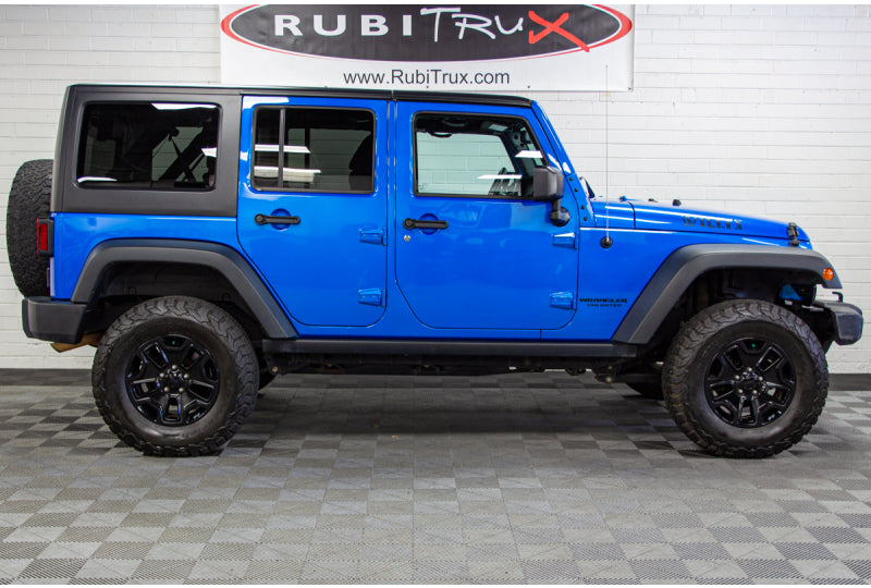 2015 Jeep Wrangler JK Unlimited Willys Hydro Blue - SOLD