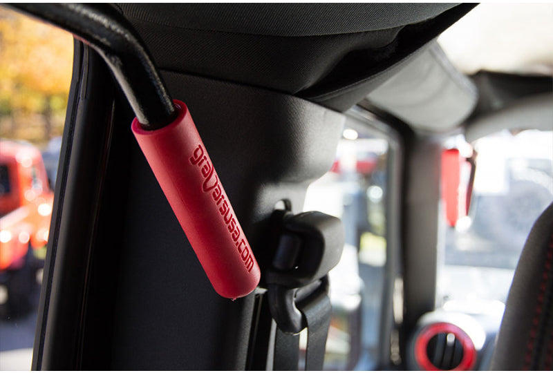 Grabars Red Rear Handles